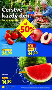 akční leták Lidl 9.7.2026-12.7.2026