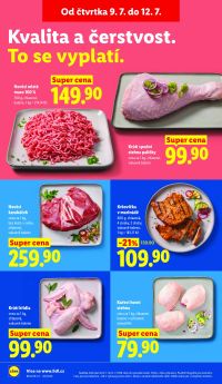 akční leták Lidl 9.7.2026-12.7.2026