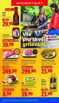 akční leták Lidl 9.7.2026-12.7.2026