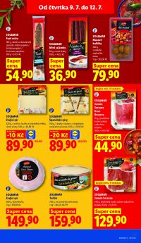 akční leták Lidl 9.7.2026-12.7.2026