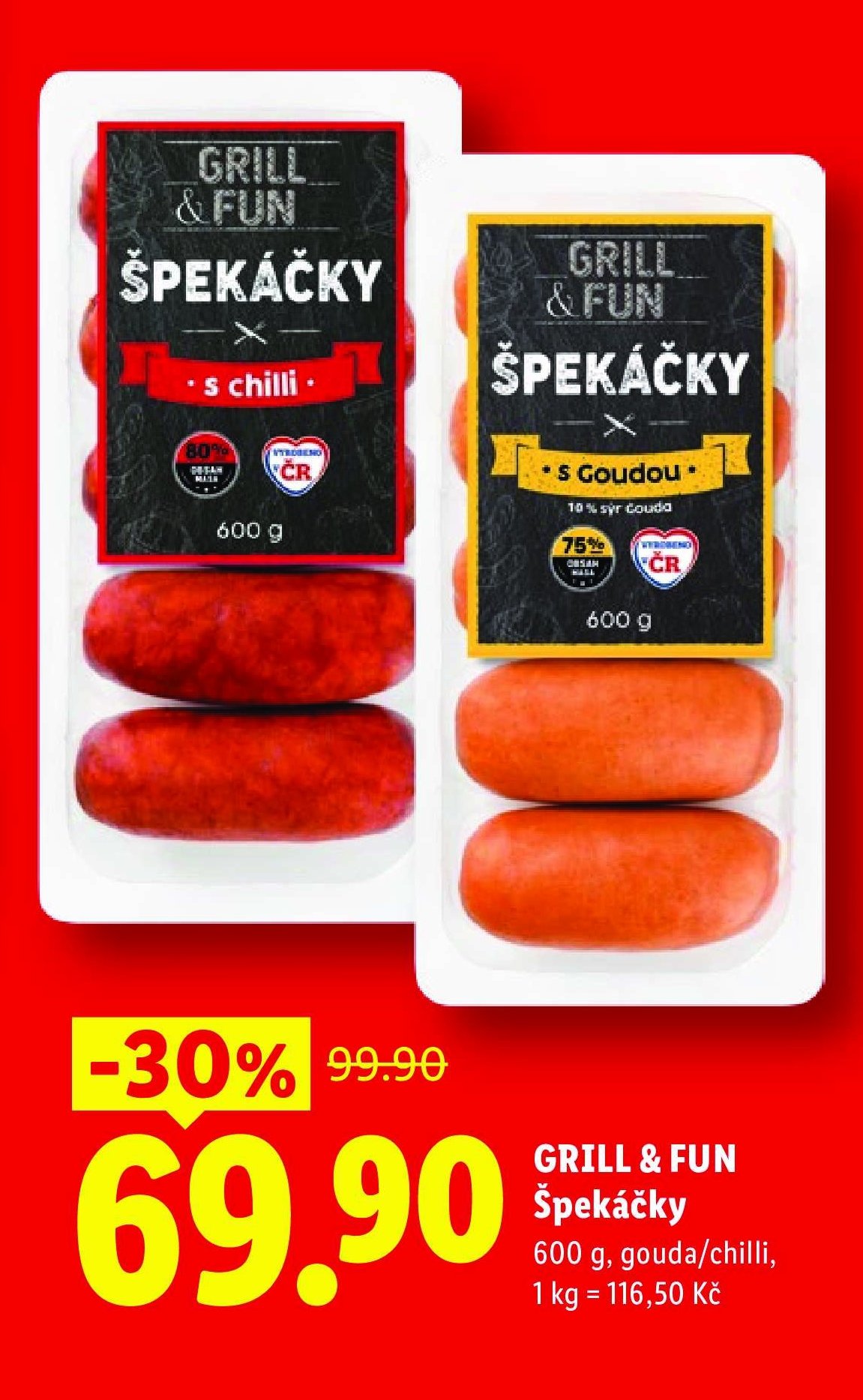 GRILL & FUN Špekáčky