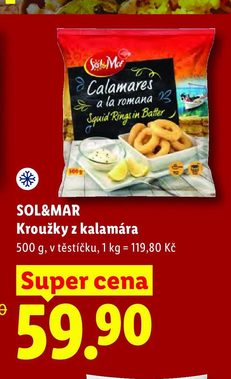 SOL&MAR Kroužky z kalamára