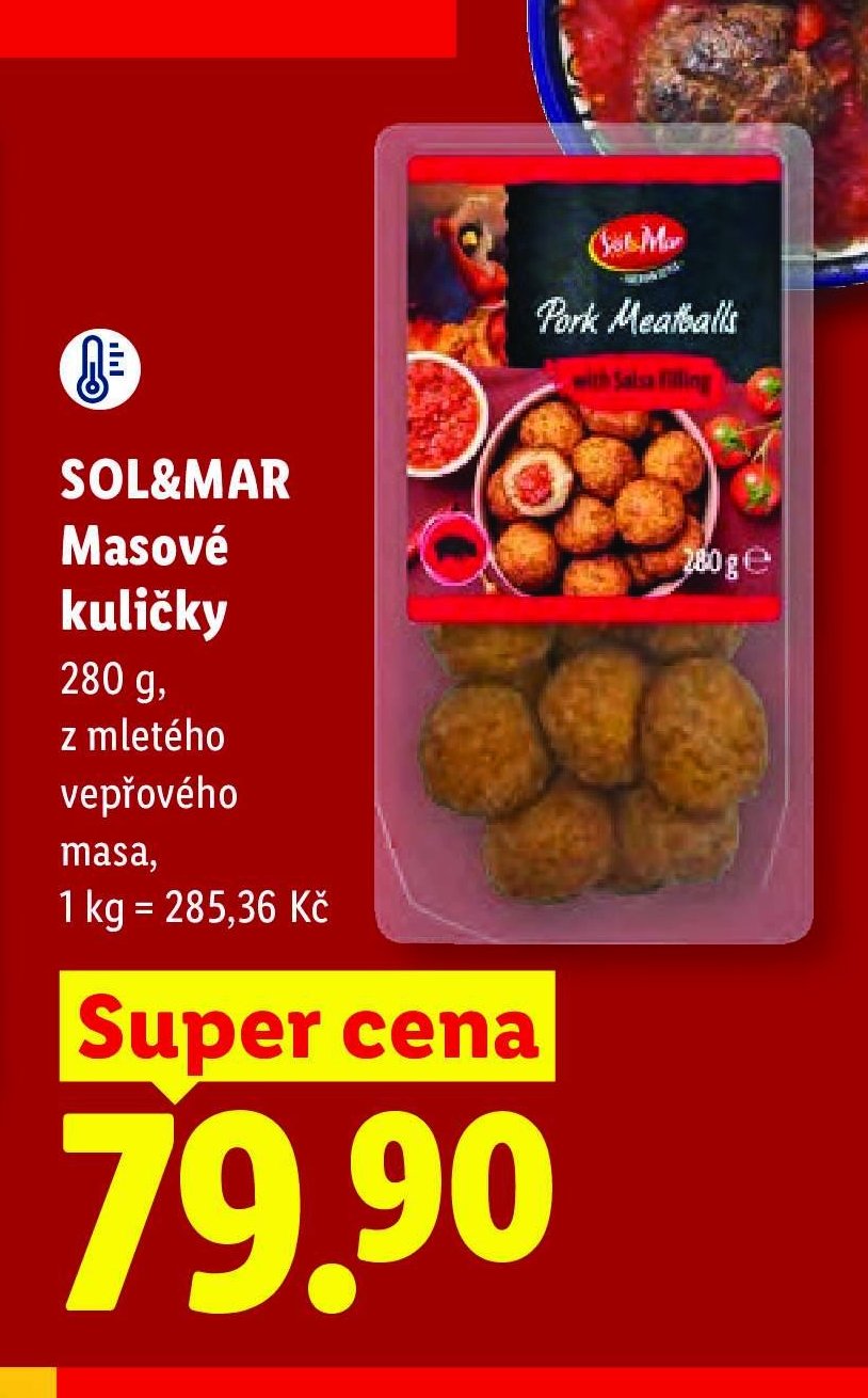 SOL&MAR Masové kuličky