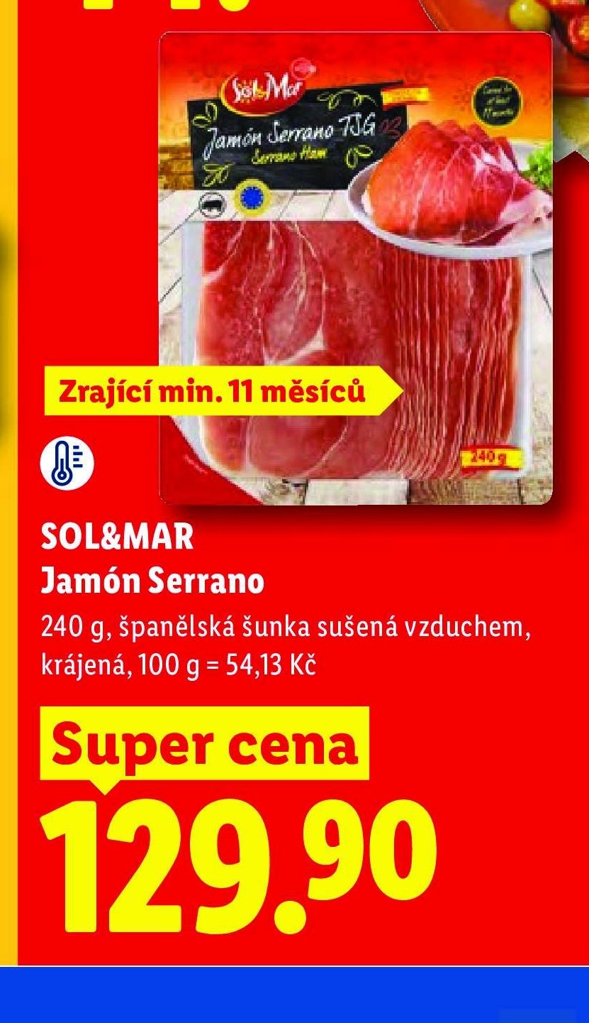 SOL&MAR Jamón Serrano