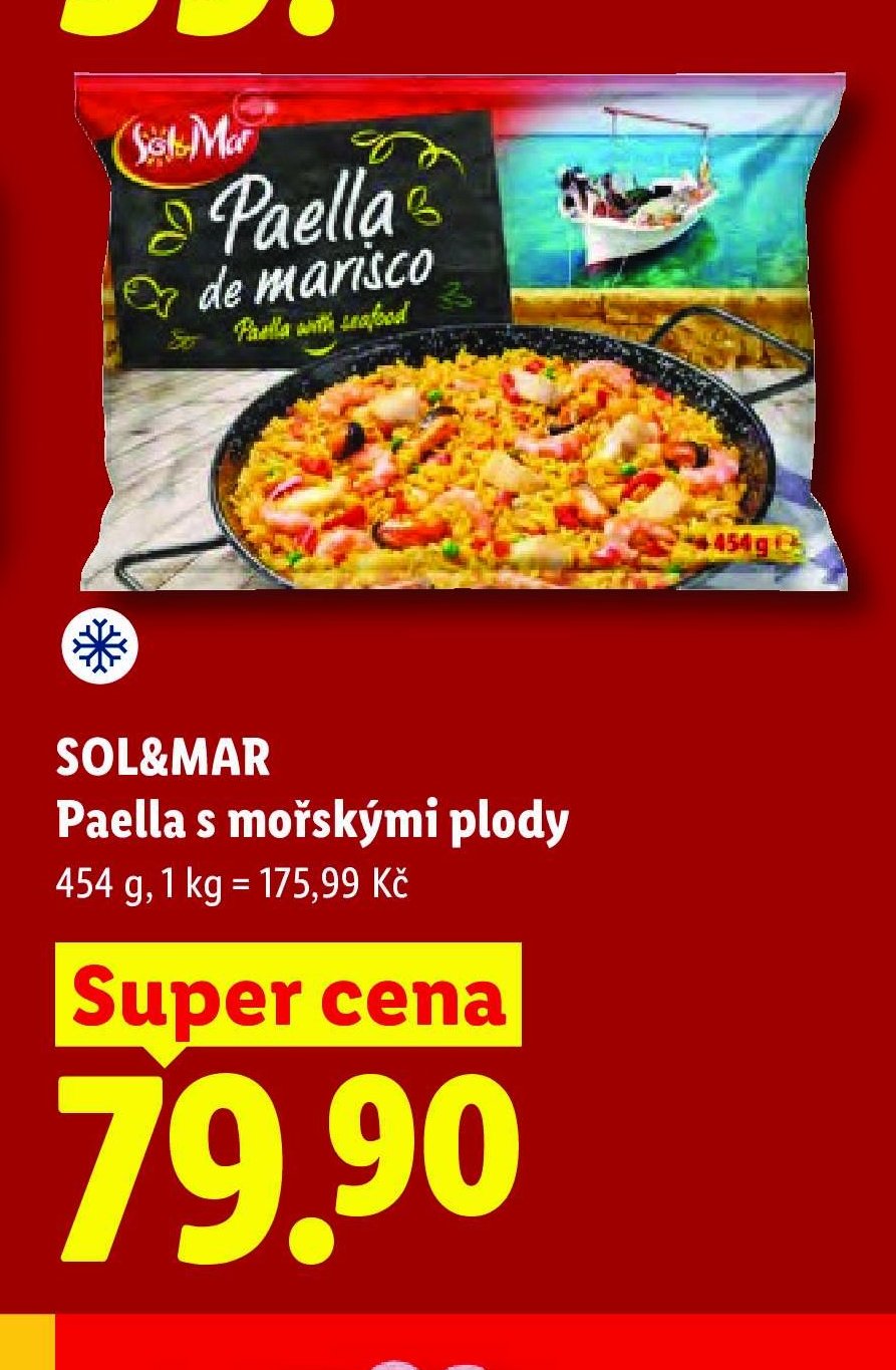 SOL&MAR Paella s mořskými plody