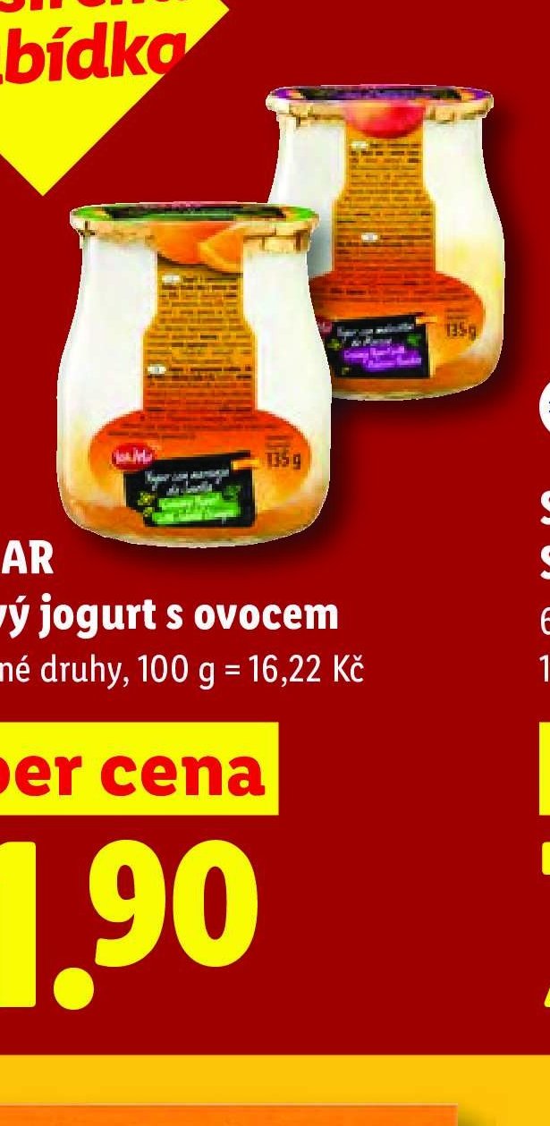 SOL&MAR Krémový jogurt s ovocem