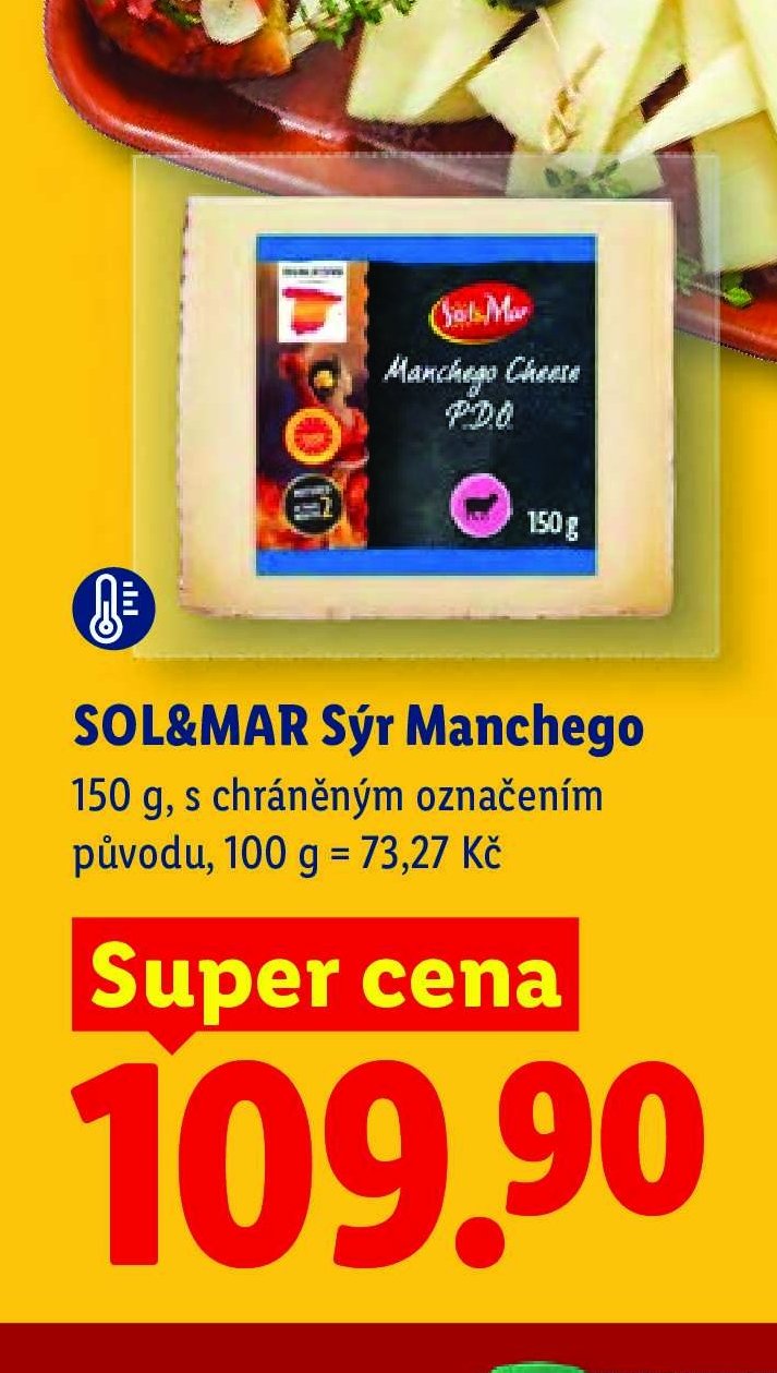 SOL&MAR Sýr Manchego
