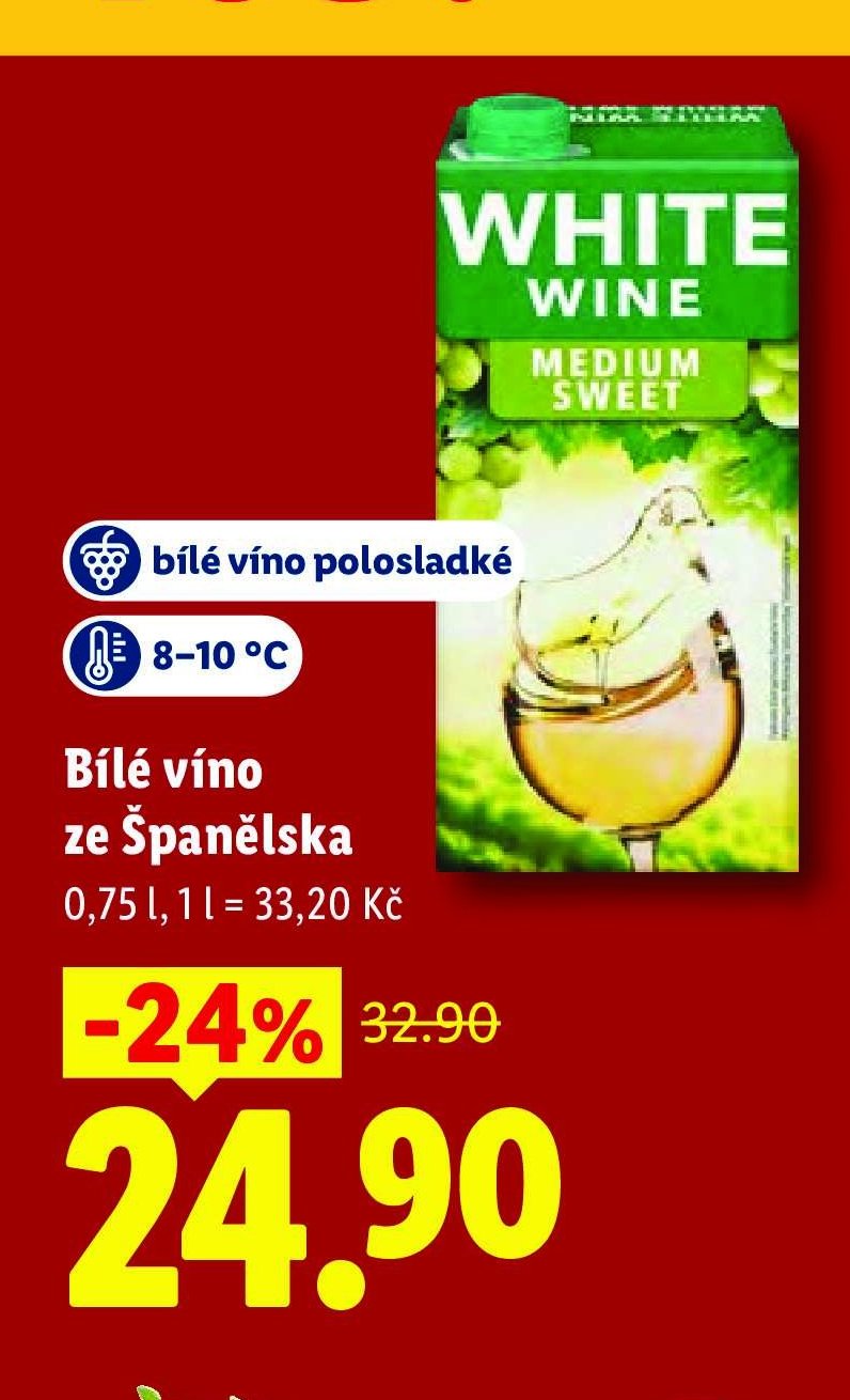 Bílé víno ze Španělska
