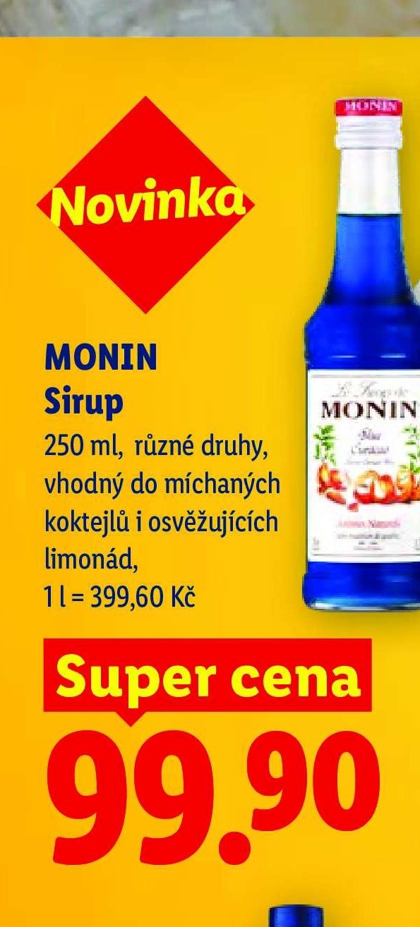 MONIN Sirup