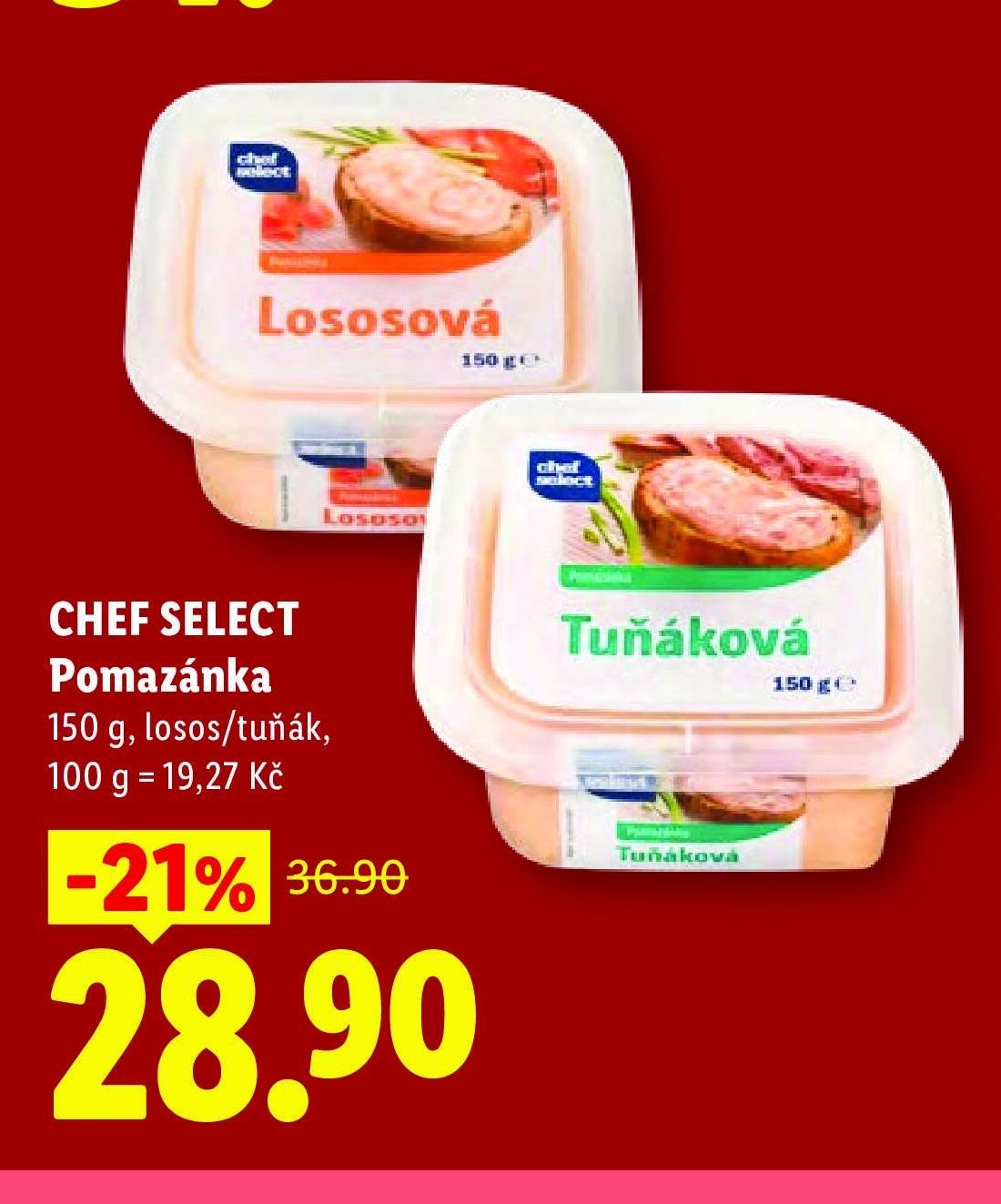 CHEF SELECT Pomazánka