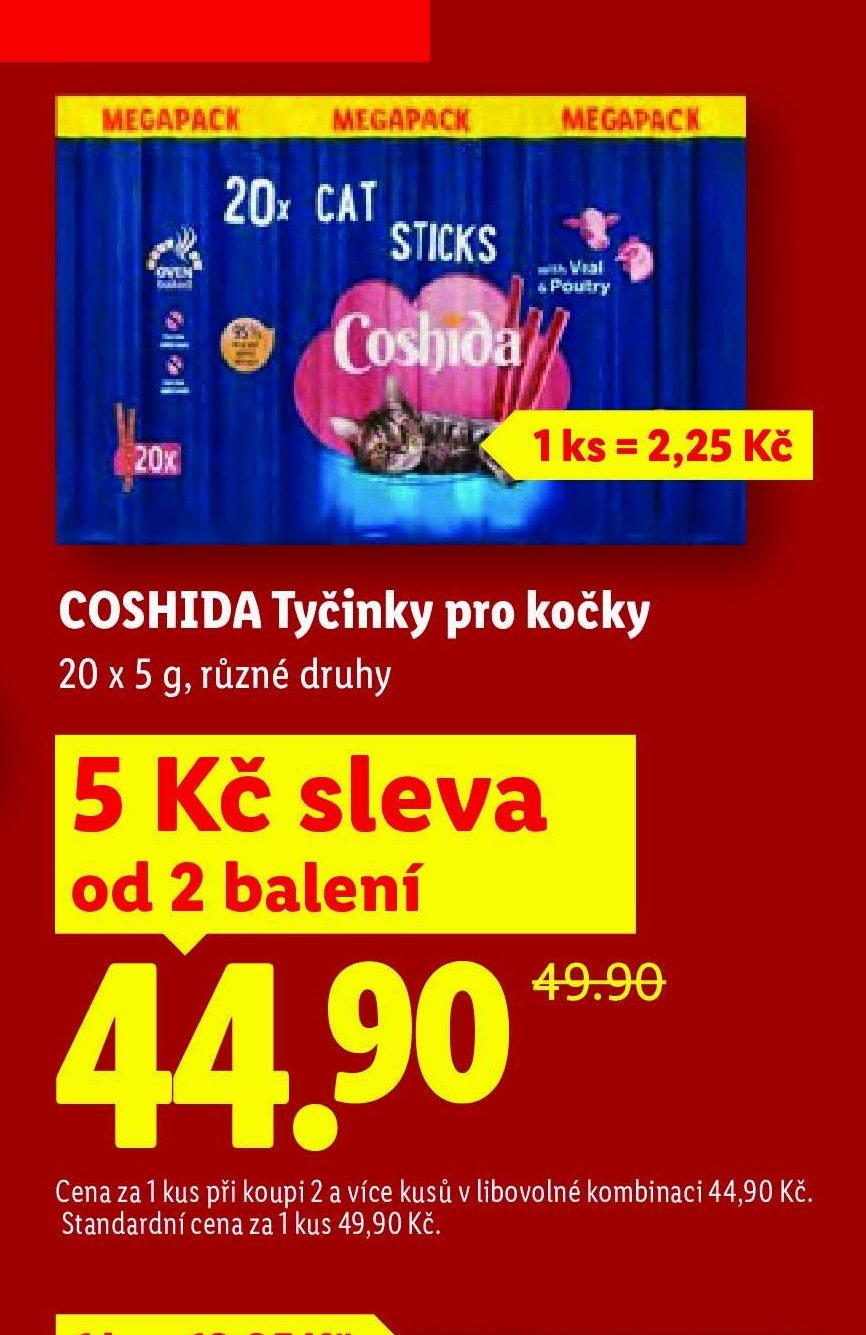 COSHIDA Tyčinky pro kočky