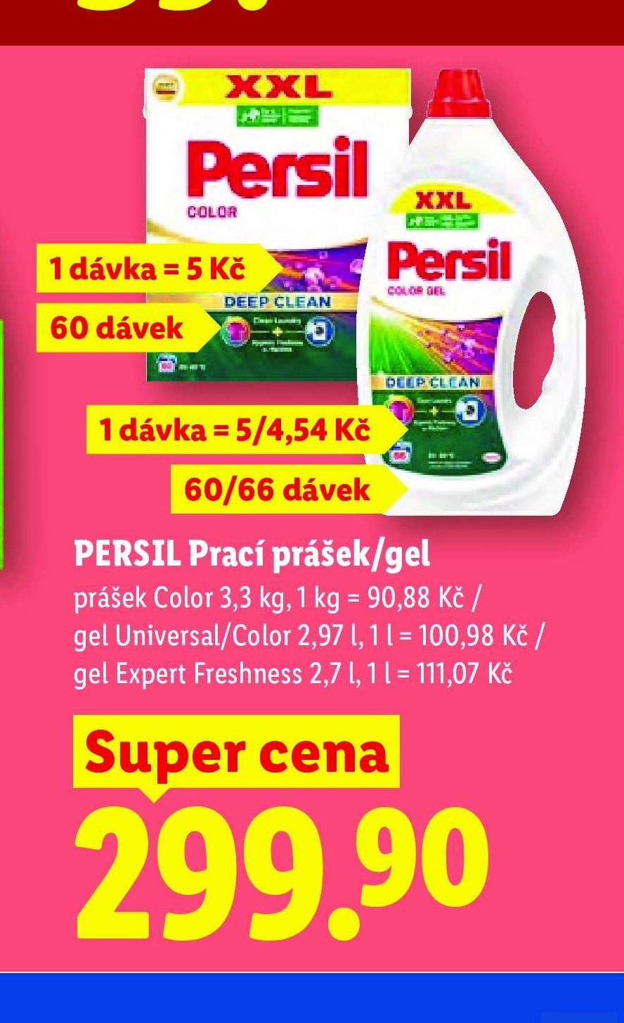 PERSIL Prací prášek/gel