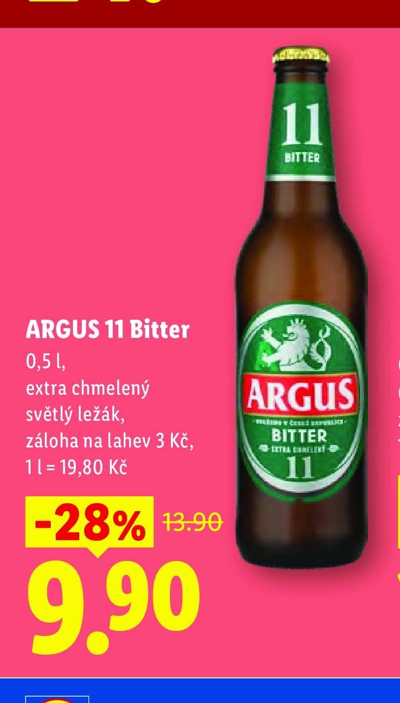 ARGUS 11 Bitter 0,5 l