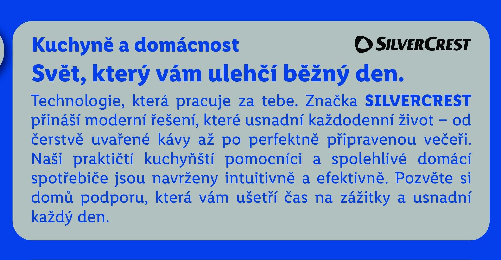 Kuchyně a domácnost - SILVERCREST