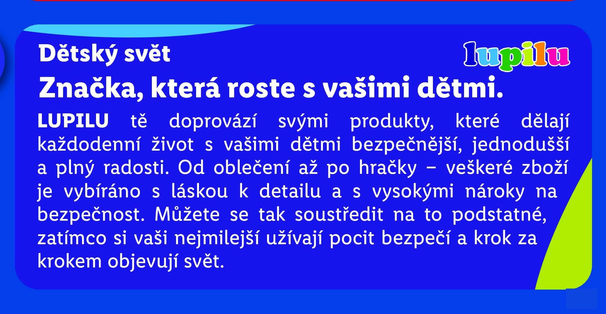 Dětský svět, lupilu