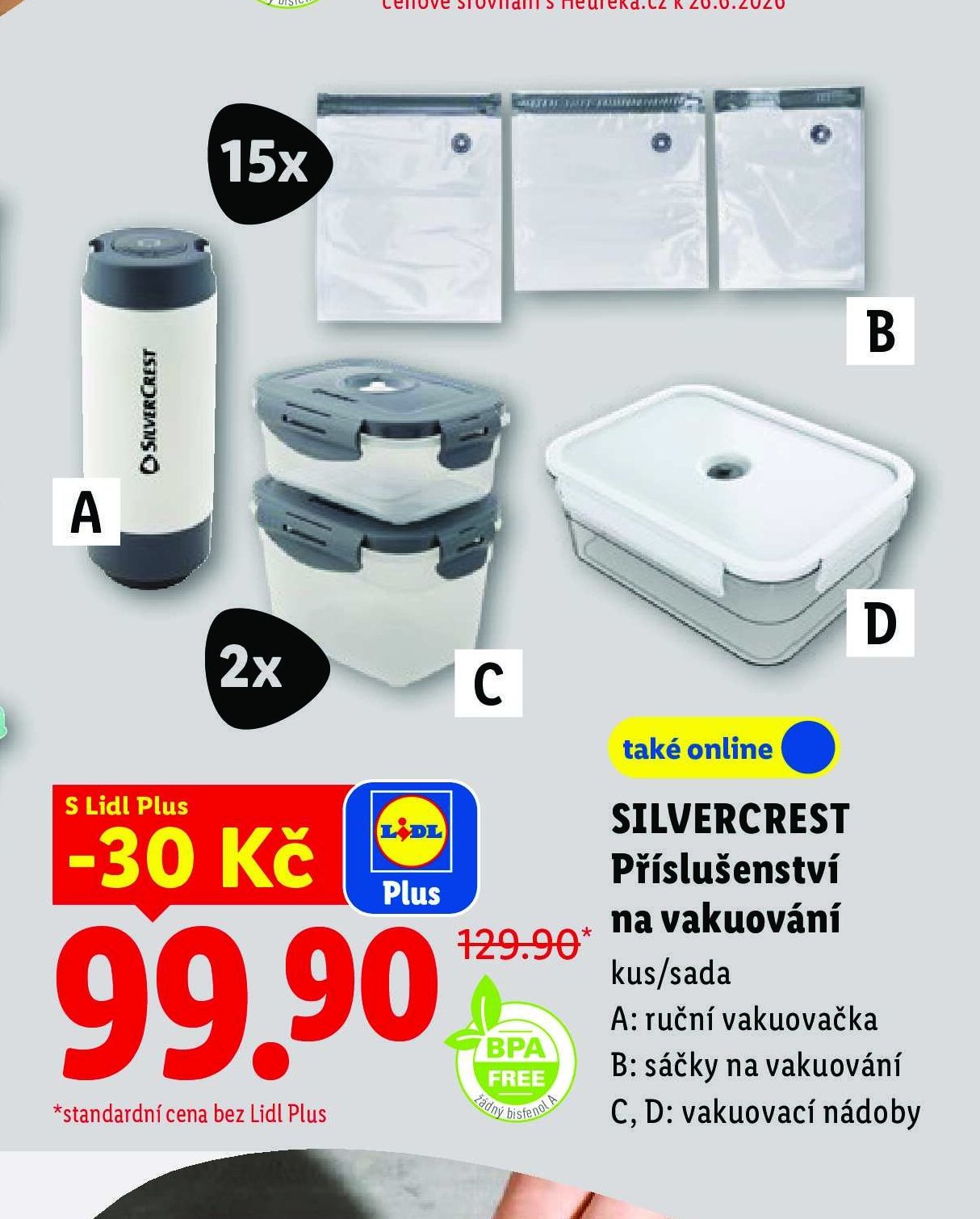 SILVERCREST Příslušenství na vakuování