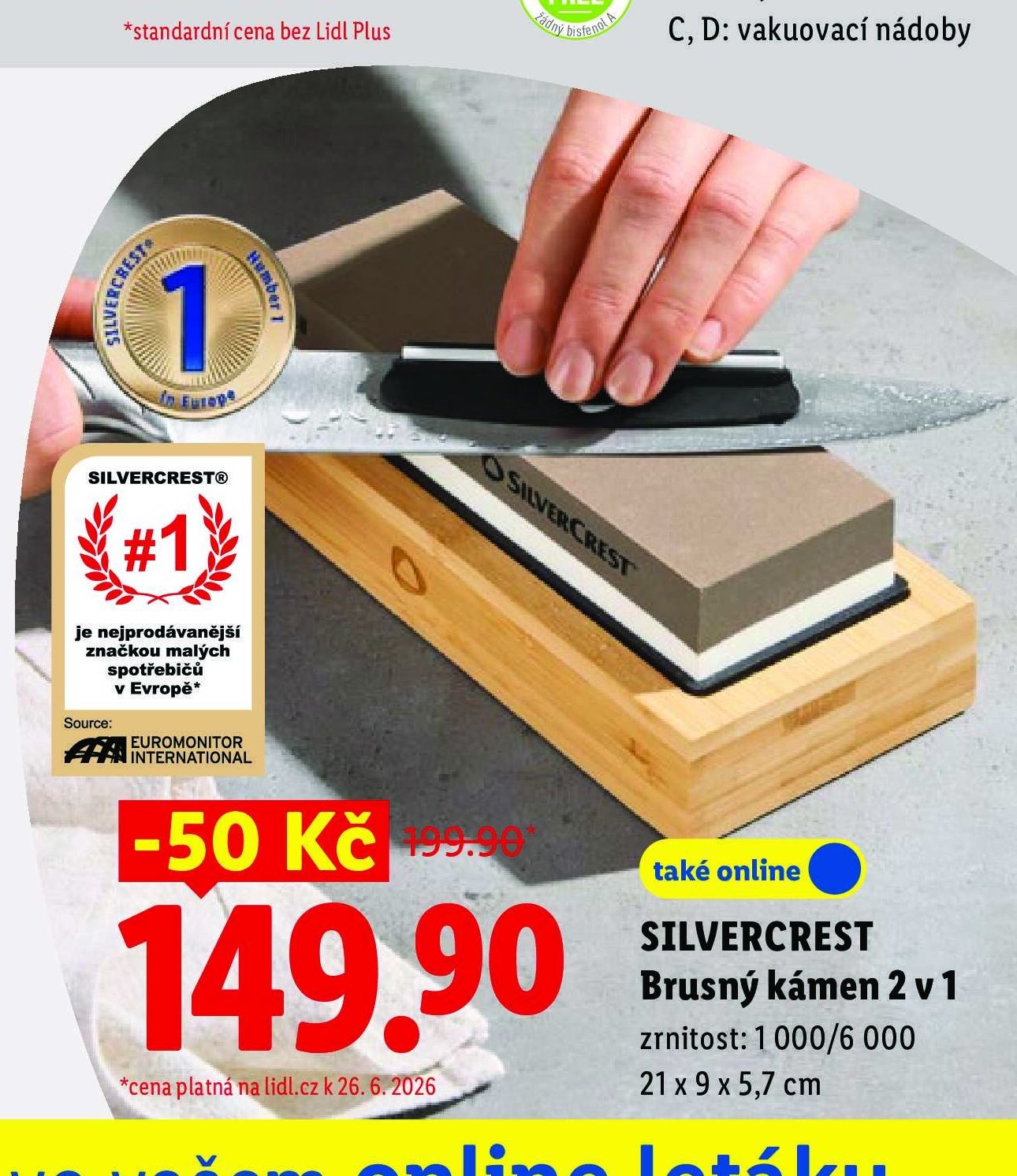 SILVERCREST Brusný kámen 2 v 1