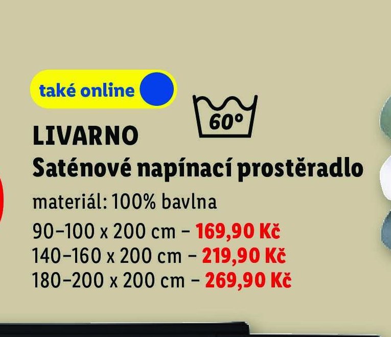 LIVARNO Saténové napínací prostěradlo