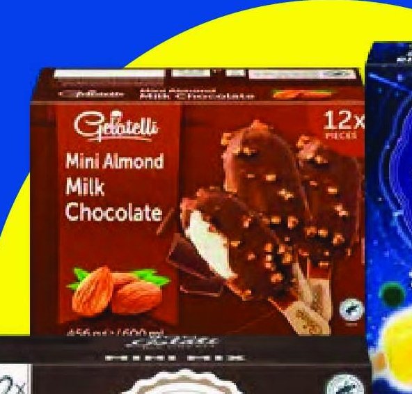 Gelatelli Mini Almond Milk Chocolate