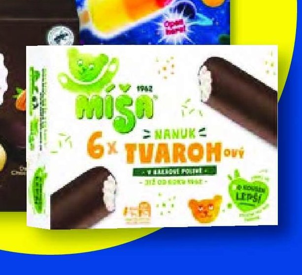 Míša tvarohový nanuk