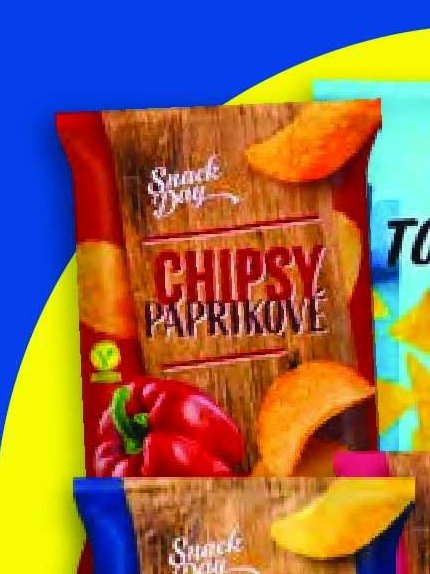 Snack Day Chipsy paprikové