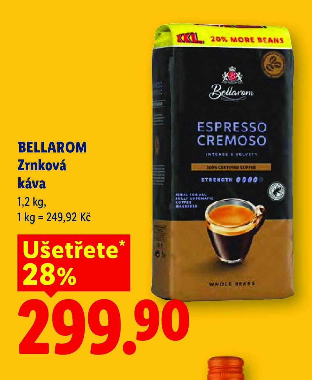 Bellarom Zrnková káva