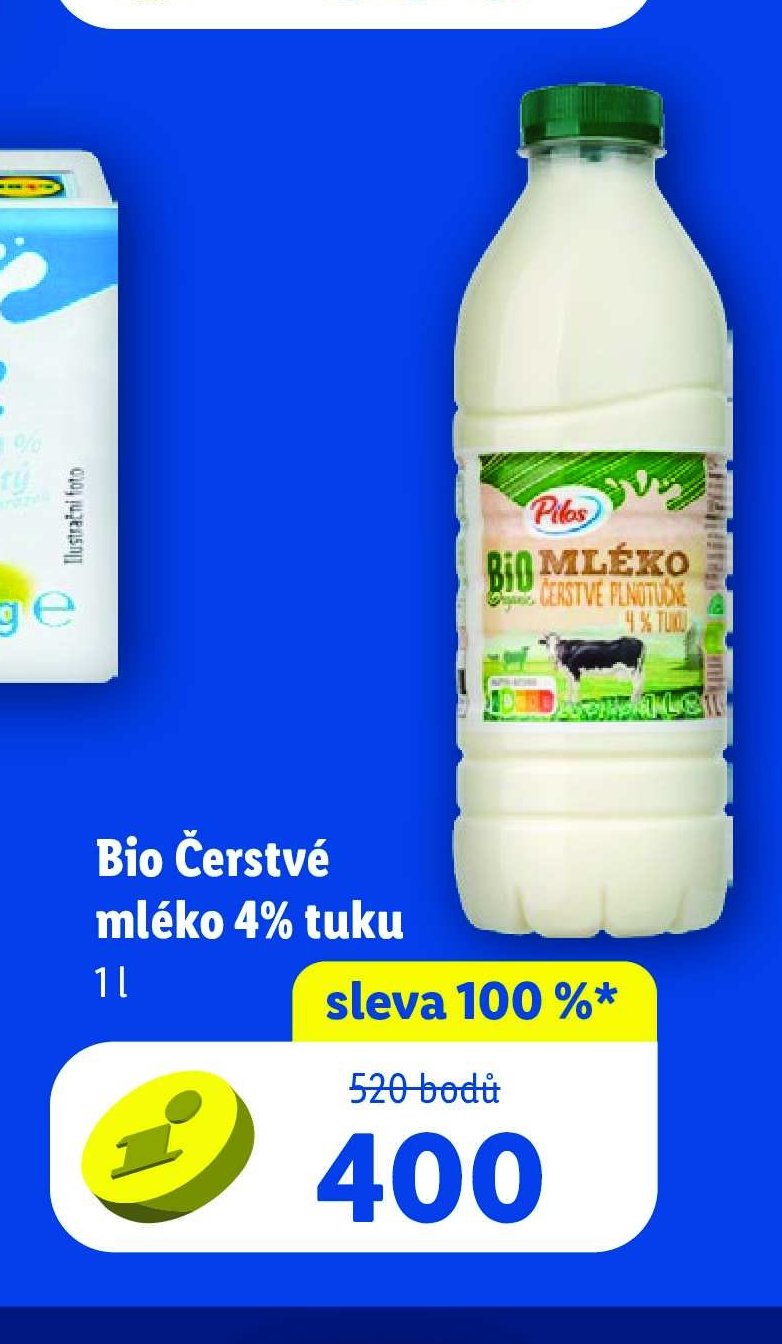 Bio Čerstvé mléko 4% tuku