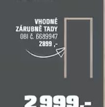 Vhodné zárubně