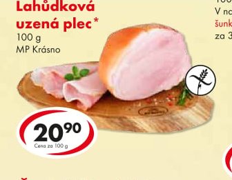 Lahůdková uzená plec
