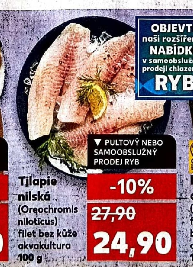 Tilapie nilská
