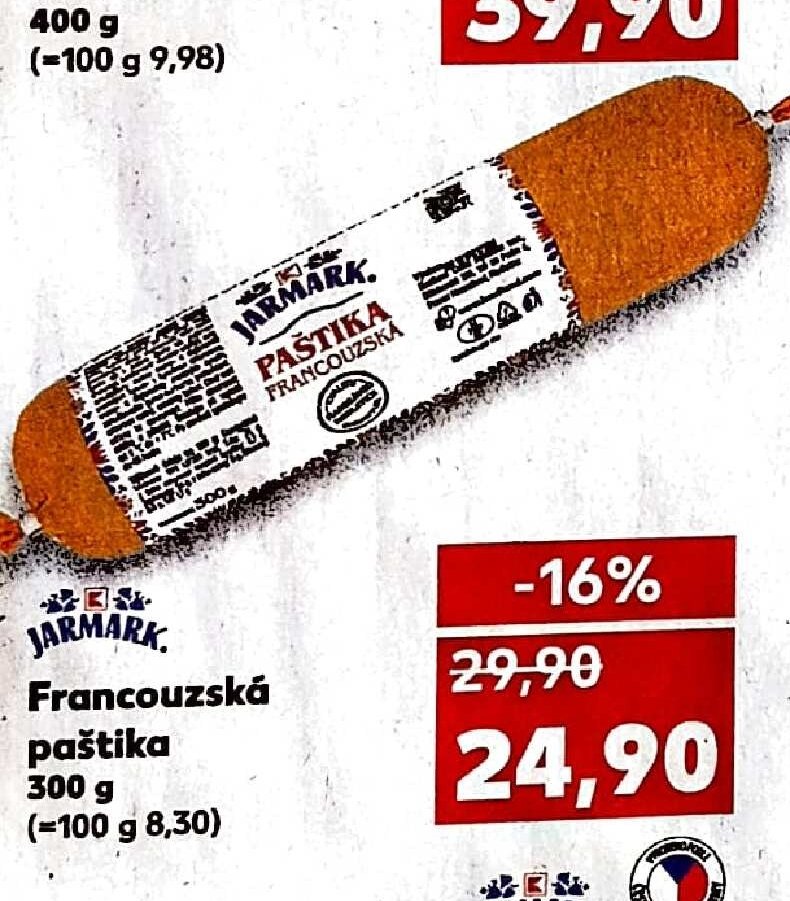 Francouzská paštika 300g