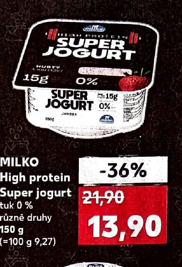 MILKO High protein Super jogurt