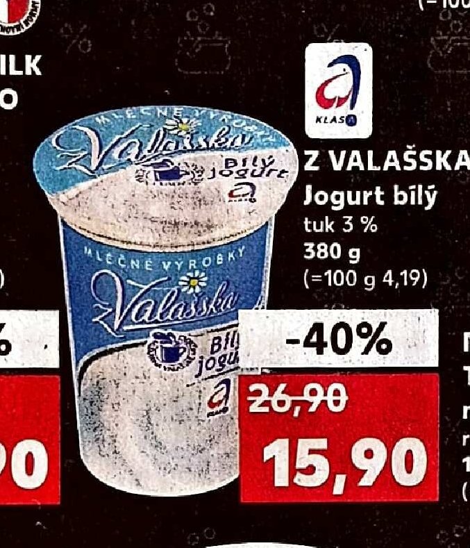 Z VALAŠSKA Jogurt bílý