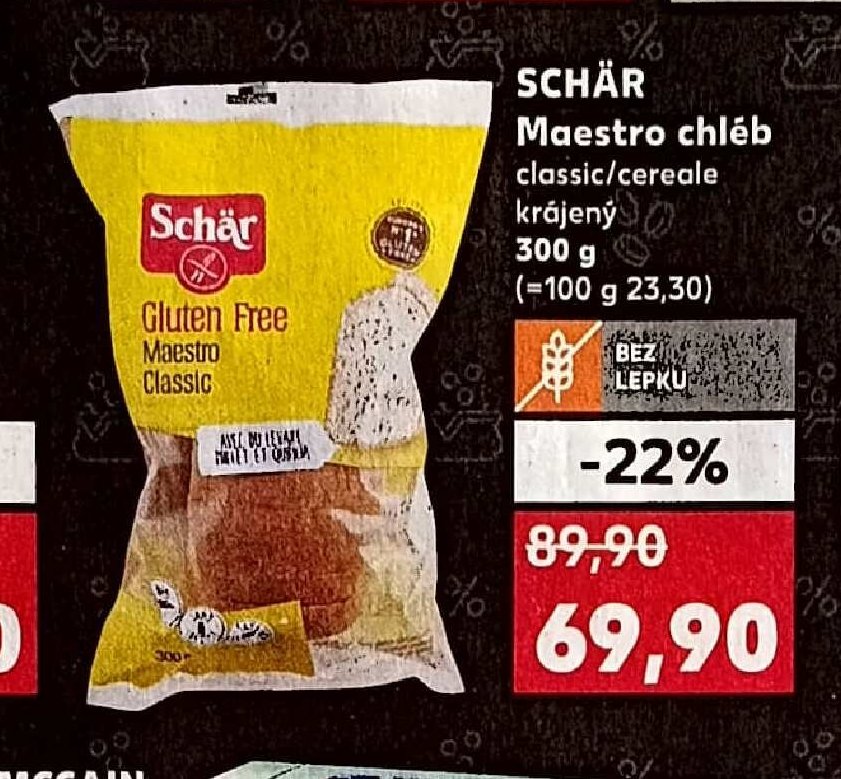 SCHÄR Maestro chléb