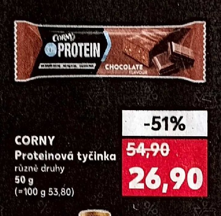 Corny Proteinová tyčinka různé druhy 50 g