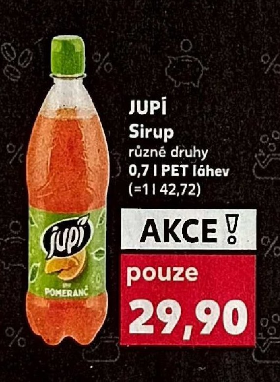JUPÍ Sirup