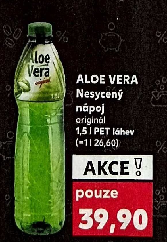 ALOE VERA Nesycený nápoj