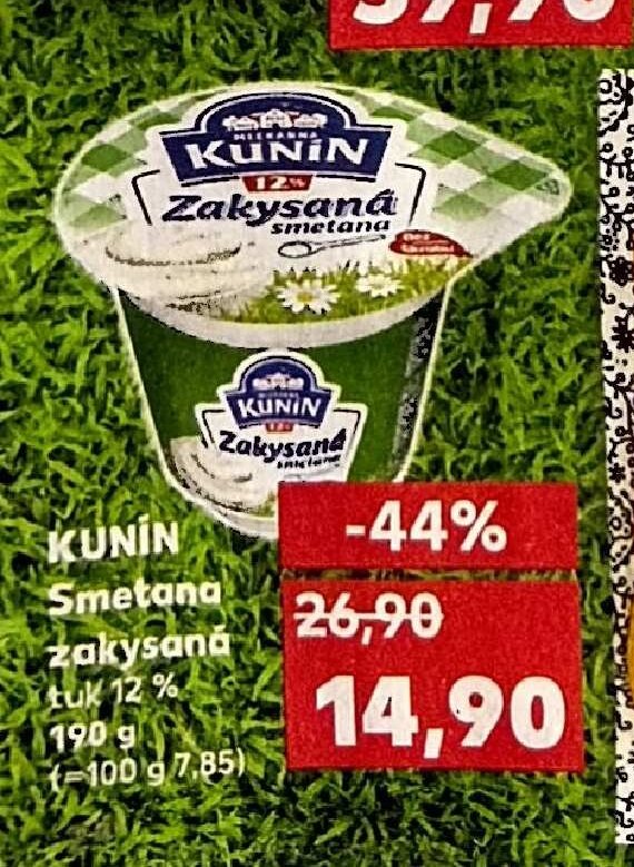 Kunín Smetana zakysaná