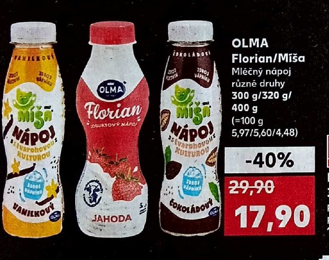 Olma Florian/Míša Mléčný nápoj