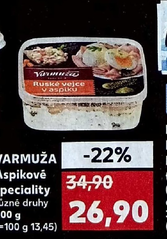 Varmuža Aspikové speciality