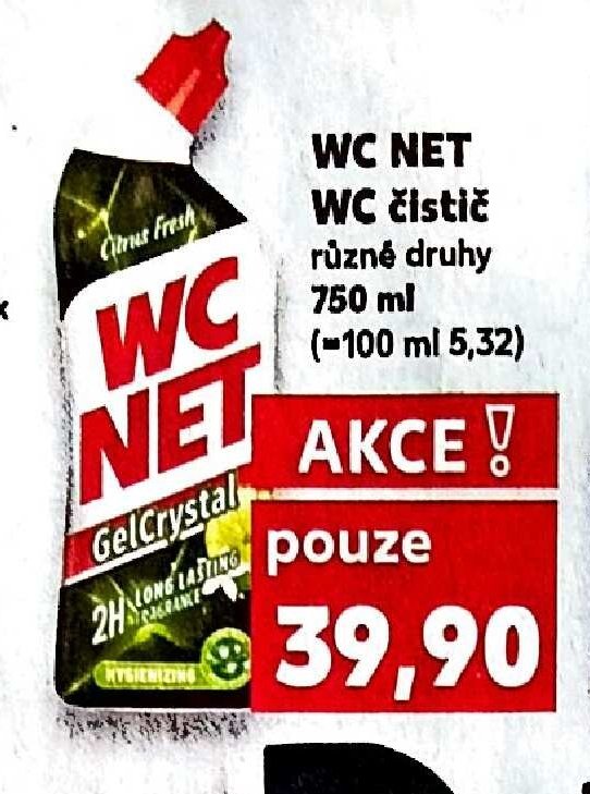 WC NET WC čistič