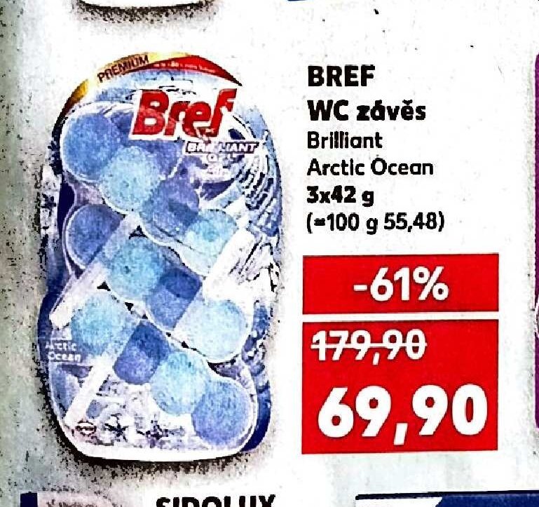 BREF WC závěs Brilliant