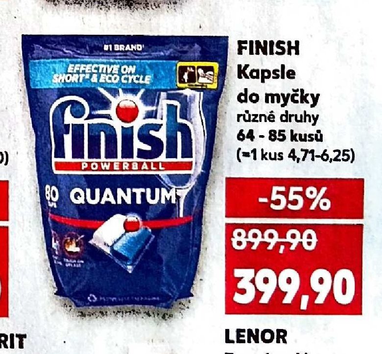 FINISH Kapsle do myčky