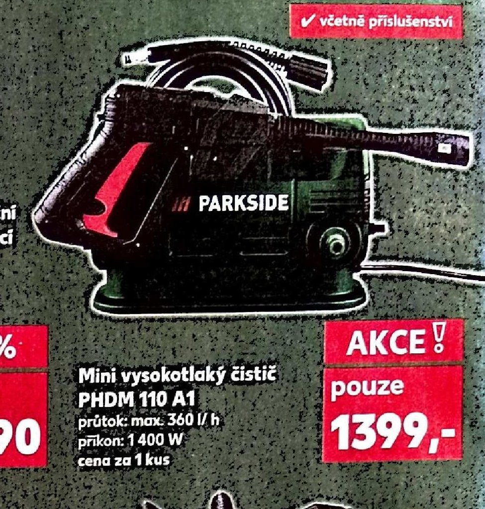 Mini vysokotlaký čistič PHDM 110 A1