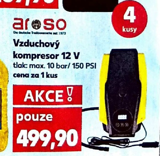 Vzduchový kompresor 12 V