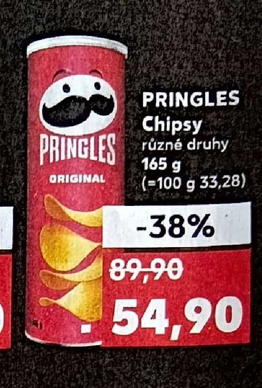 PRINGLES Chipsy