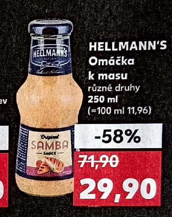 HELLMANN'S Omáčka k masu