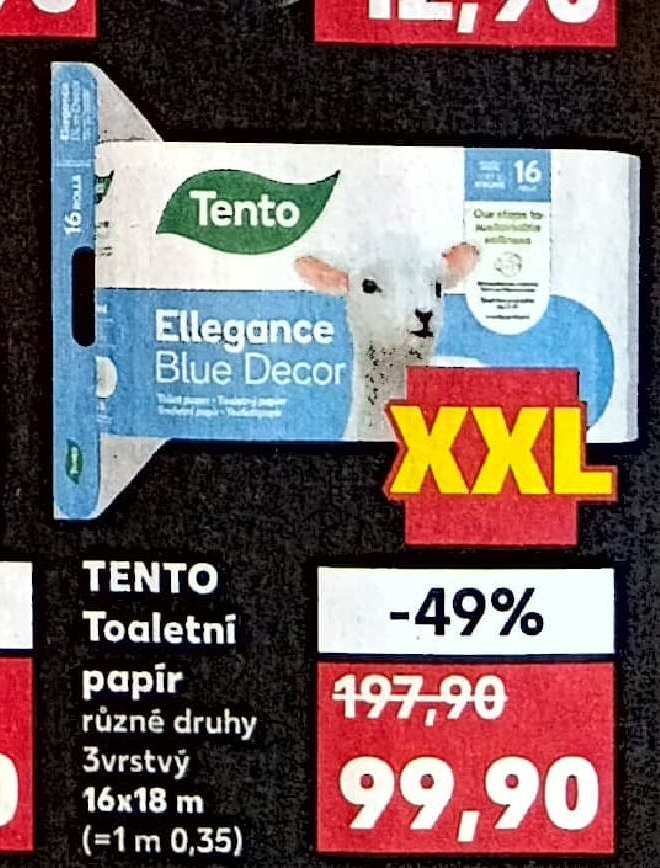 TENTO Toaletní papír