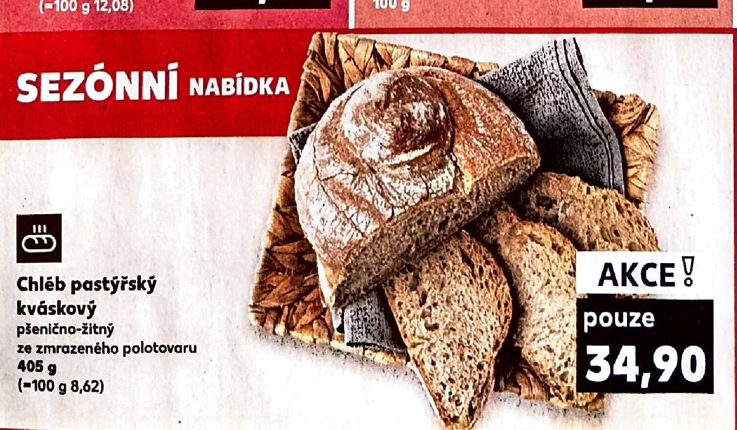 Chléb pastýřský kváskový