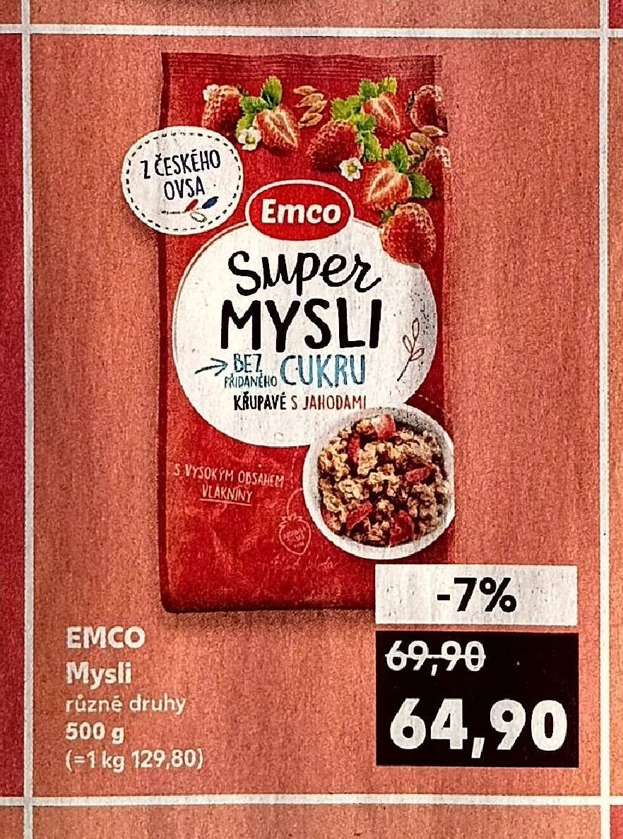 EMCO Mysli různé druhy 500 g